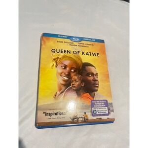Queen of‎ Katwe (Blu-ray, 2017) David Oyelowo, Lupita Nyong'o, Disney Movie